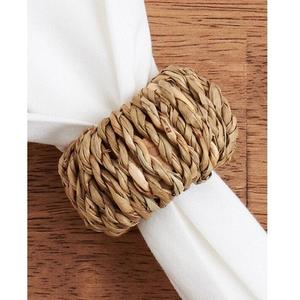 Anneaux de serviette décoratifs en rotin de couleur personnalisée pour fête de mariage, meilleure vente, anneau de serviette en rotin tissé, anneau de serviette de base Durable - Product Image 5