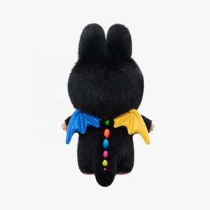100% Originale Autentico Popmart Monsters 10° Anniversario ZIMOMO 3.0 Collezione Modello Giocattolo in Vinile con Faccia in Peluche - Product Image 2