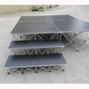 Lightweight aluminum portable <b>stage</b> event portable flexible <b>stage</b> - Product Image 2