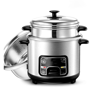 2.2L 900W Cuiseur à riz électrique Revêtement antiadhésif Cylindre domestique Pot intérieur en fer blanc Système de chauffage domestique <span class=keywords><strong>non</strong></span> électrique Cuisine - Product Image 1