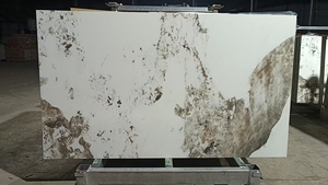 แผ่นหินเซรามิกขัดเงาผิวแห้ง สำหรับผนังห้องโถง ห้องนั่งเล่น โต๊ะอาหาร โต๊ะน้ำชา - Product Image 4