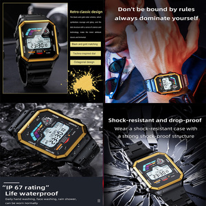 Relojes Đồng Hồ Thông Minh Theo Dõi Tập Thể Dục Thể Thao Cổ Tay Nam Nữ Trẻ Em Cổ Điển Chống Nước Cho Nam Bé Trai Thể Thao Kỹ Thuật Số - Product Image 6