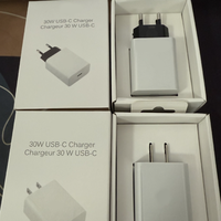 TYPE C US EU Port Portable Chargeur de téléphones intelligents 30W Charge rapide pour téléphone portable Google