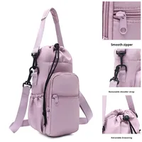 Lichtgewicht duurzame anti-diefstal Oxford telefoon tas heren dames studenten outdoor sport crossbody reis ademend geïsoleerd waterdicht