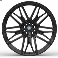 Jantes forgées personnalisables à cinq branches gris argenté PCD5X112, concaves profondes, pour voitures de sport et de course, roues de passagers, pneus Renault, 18 pouces