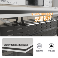 Table de conférence longue pliable en bois, bureau de formation – Durable, mobile, portable