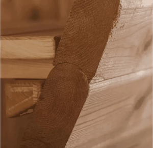 Customized 4 Person Outdoor Red Cedar Barrel Sauna <b>Room</b> with Tempered Glass Door - Product Image 5