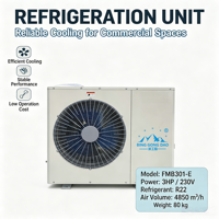 Chambre froide modulaire personnalisée, chambre froide et congélateur pour le stockage des fruits, légumes, viandes et fruits de mer