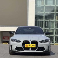 BMW M4 MY2024 Coupe mobil olahraga, mobil mewah dua pintu empat tempat duduk 3.0T 510hp L6 digunakan, mobil Olahraga kecepatan tinggi 250km/jam otomatis