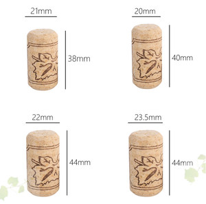 Bouchons de liège naturels pour vin - Bouchons en bois en <span class=keywords><strong>vrac</strong></span> et personnalisés pour vin rouge, champagne et spiritueux - Product Image 5