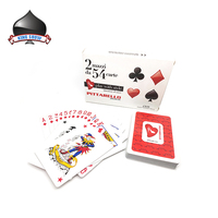Cartes à jouer en papier personnalisées de qualité supérieure, sexy, en lin imprimé, avec logo et emballage sur mesure