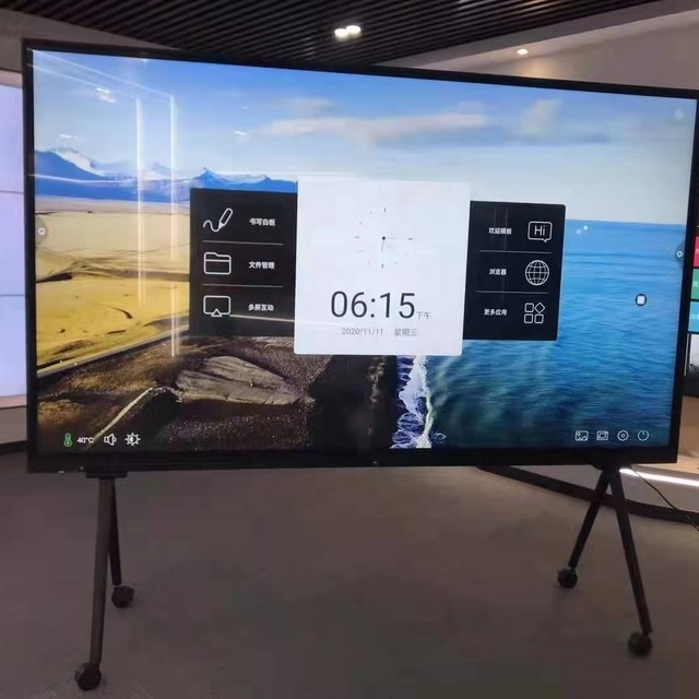 136 165 220 Inch COB All-in-one GOB Ultra Thin Display Screen for School Education Conference