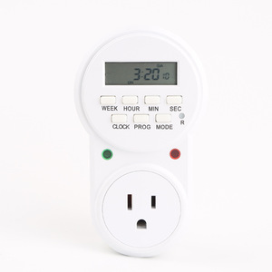 Prise intelligente US avec minuterie numérique, économie d'énergie, réglage programmable de l'heure (Marche/Arrêt) - Product Image 1