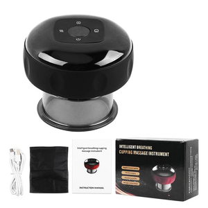 Kit de ventouses intelligentes dynamiques à 12 vitesses, machine de thérapie par ventouses sous vide, masseur électrique et outil de raclage électrique - Product Image 4