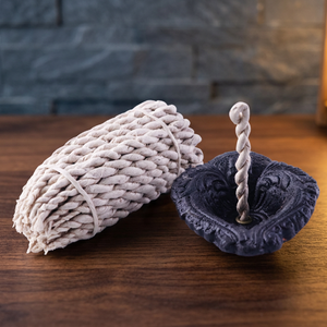 Brûleur d'encens en bois de santal, naturel, aromatique, écologique, religieux, sans fumée, purificateur d'air frais - Product Image 2