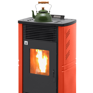 Modern Minimalist Design Freestanding Efficient Radiant Heating Eco-Friendly Bathroom Pellet Combustion <b>Stove</b> 110-120m 11.2KW - Product Image 1