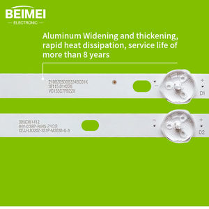 Tira de LED para iluminación trasera de TV, para <span class=keywords><strong>Philips</strong></span> 32PHG5813/78 5LED 3V, 18115 014226, 210BZ05D0B334BC01K, VC155C7PB22X - Product Image 3