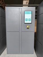 Casier à bagages intelligent avec serrure numérique, armoire de rangement métallique pour aéroport, gare, hôtel, stockage de bagages