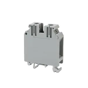 Grey uk35n Din Rail khối thiết bị đầu cuối 4-35mm2 Anh Kết nối cho tủ điện