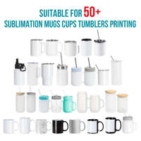PYD Life 11oz 15oz Mini imprimante numérique pour sublimation gobelet tasse presse à chaud