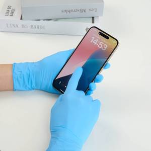 Guantes de Látex Resistentes a Pinchazos, Sin Polvo, Desechables, Hipoalergénicos, <span class=keywords><strong>para</strong></span> Exploración Médica, Caja de Guantes de Látex - Product Image 2