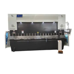 125T 4000 DA53T system steel bar mechanical punch and die price knife servo drive cnc hydraulic press brake