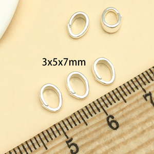 จี้คลิปหนีบทอง18K หัวเข็มขัดเมล็ดแตงโมสำหรับสร้อยคอแบบทำมืออุปกรณ์เสริมสำหรับเครื่องประดับ - Product Image 2