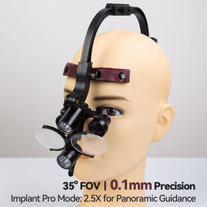 Elektrisch Verwisselbaar 2,5x 3,5x Draadloze Hoofdband Tandartsloepen Hoge Intensiteit Licht Helder Zicht Ttl Ergo Hoofd Gemonteerd - Product Image 4