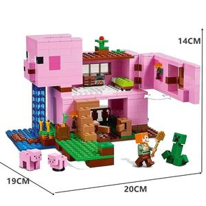 My World Creative DIY Building Blocks Toys Set - Castillo Personalizado, Posadilla, Aldea de Alpacas, Figuras de Animales del Mundo de Batalla, Regalo para Niños - Product Image 6