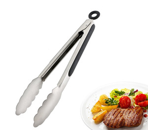 <span class=keywords><strong>Pince</strong></span> à griller en acier inoxydable pour servir les aliments et les desserts, pinces à <span class=keywords><strong>barbecue</strong></span>, <span class=keywords><strong>pince</strong></span> à aliments en métal pour la cuisson - Product Image 2