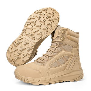 Botas Tácticas Ligeras para Hombre 2025, Botas de Combate de Talla Grande para Prácticas al Aire Libre, Antideslizantes, Impermeables, Altura hasta el Tobillo - Product Image 6