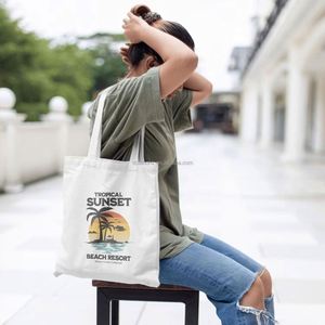 DLBZ Personalized Reusable Multi-function Eco-friendly Custom Printed <b>Canvas</b> Rope Handle Beach Tote <b>Bag</b> for Travel - Product Image 6