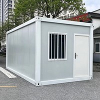 Maison Conteneur Préfabriquée Moderne à Installation Rapide, Villa Démontable en Kit pour Café Extérieur et Entrepôt