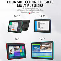 Venta al por mayor 10,1 pulgadas Nfc Rfid Android 11 Touch Tablet Poe cuatro lados con luz Tablet 10 puntos táctil capacitiva