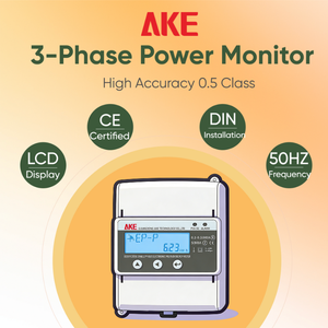 3상 선불식 kWh 미터 최대 전력 모니터링 WiFi RS485 출력 방수 경량 클래스 0.5 정확도 50Hz 에너지 절약 지원 - Product Image 2