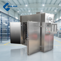 Four de séchage électrique à moteur PLC, capacité 240 kg/lot, pour la transformation des fruits de mer, de viande, de légumes et de fruits - Offre Spéciale