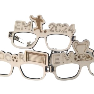 Pendentifs décoratifs DIY en bois pour enfants, fabriqués sur mesure en usine, masques d'Halloween en bois, scène de graffiti - Product Image 5