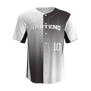 Maglia Personalizzata MYTH STAR per Squadre Sportive, Uniforme da Baseball a Pois con Bottoni - Product Image 2
