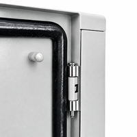 Armoire de contrôle industrielle en acier laminé à froid avec double ventilateur de refroidissement pour distribution électrique