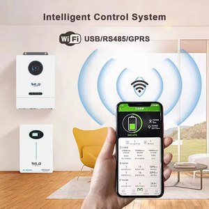 תקן לנו 48v 12kw גבוה היברידי תדר סולרי 120v <span class=keywords><strong>240v</strong></span> שלב פיצול עם 200a זרם פלט 200a - Product Image 3