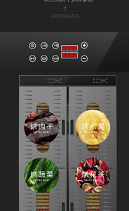 Deshidratador de alimentos de gran capacidad de acero inoxidable duradero, Máquina secadora de pescado de carne y frutas de 80 capas a la venta - Product Image 3