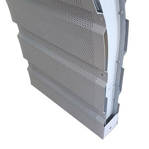 Nouvelle barrière acoustique en acier galvanisé Clôture Barrière acoustique de <span class=keywords><strong>jardin</strong></span> Prix de la barrière acoustique routière et ferroviaire - Product Image 1