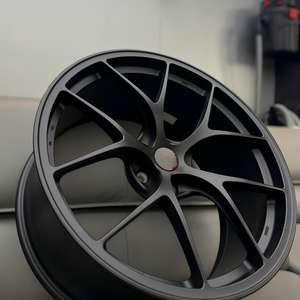 Jantes en alliage d'aluminium forgé 8J à double lame brossée, finition personnalisée, pour voitures de tourisme, ET personnalisé, garantie 5 ans pour <span class=keywords><strong>BBS</strong></span> 5x120 - Product Image 1