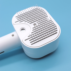 Prix d'usine – Brosse de toilettage vapeur 3-en-1 rechargeable en silicone pour le nettoyage des poils de chat et de chien - Product Image 5