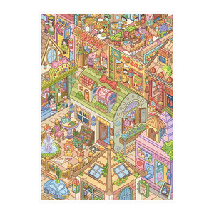Autocollants 3D miniatures Yilan 1650 style japonais <span class=keywords><strong>en</strong></span> PET, décorations mignonnes pour agenda, jouet DIY fait main - Product Image 5