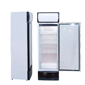 Wholesale Direct Cooling Tempered Glass Single Door Display Freezer Beverage <strong>Redbull</strong> Commercial Refrigerator Display Fridge - Product Image 3