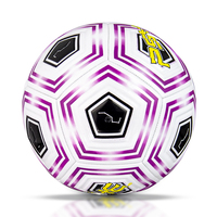 PSYCHE Ballon de football professionnel personnalisé taille 5 Balones De Ftbol en PVC cousus à la machine pour les sports d'équipe