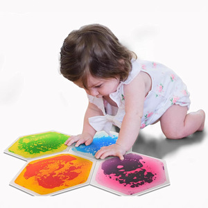 Lục giác câu đố gạch trẻ em cảm biến chất lỏng Ống sàn <span class=keywords><strong>Mat</strong></span> PVC cảm giác trò chơi <span class=keywords><strong>Mat</strong></span> - Product Image 2