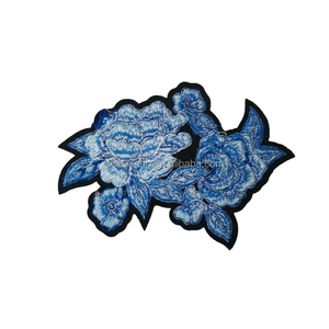 100% Tùy Chỉnh Thêu Các Bản Vá Lỗi 3D Hoa Thêu Các Bản Vá Lỗi Cảm Thấy Vải Sắt Trên PVC Phụ Kiện Cho Áo Sơ Mi May Trên Quần Áo - Product Image 5