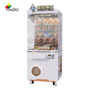 Dr tùy chỉnh Claw Máy bán hàng tự động mini đồ chơi sang trọng cần cẩu trò chơi đồng tiền hoạt động trò chơi Arcade kiếm tiền từ nhà mà không cần đầu tư - Product Image 1